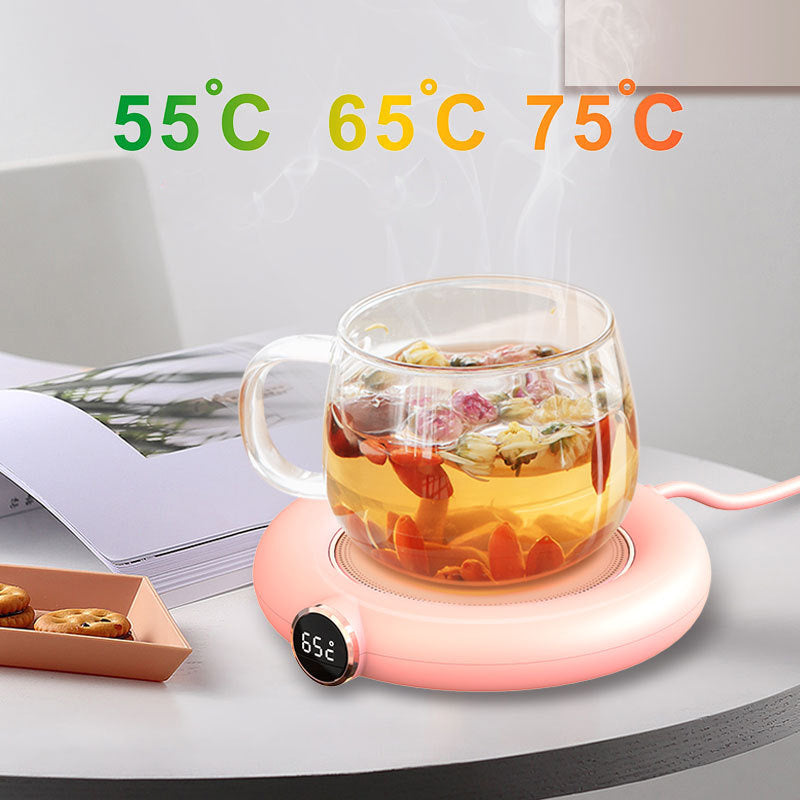 Warm Sip Anytime — LED USB Cup Warmer