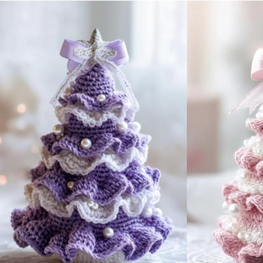 Handmade Holiday Magic: DIY Crochet Christmas Tree Decor