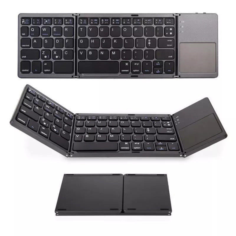 Fold & Type Anywhere — Your Portable Keyboard Companion