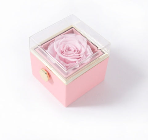 Clear Acrylic Ring Box — Make Your Proposal Habit of Meaning