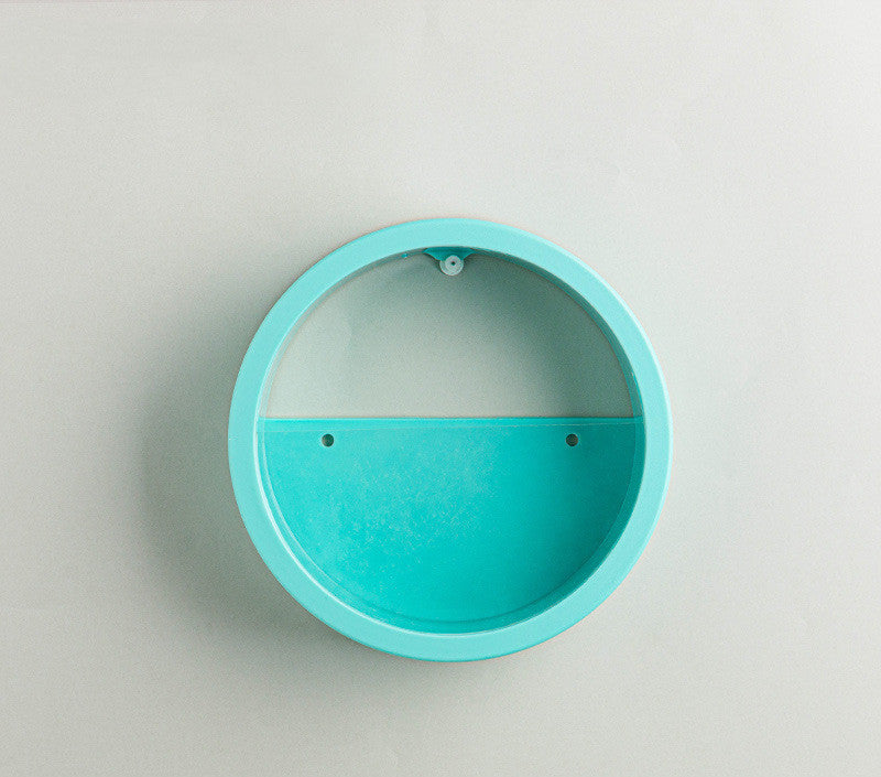 Minimalist Round Iron Wall Vase for Intentional Living Spaces