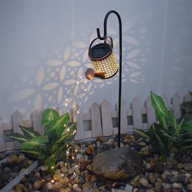Light Up Your Garden with Solar Watering Can Charm