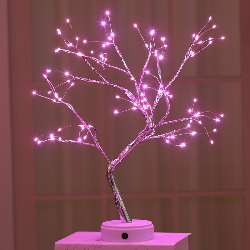 Starry Pearl Tree Touch Night Light Deco