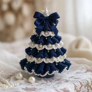 Handmade Holiday Magic: DIY Crochet Christmas Tree Decor