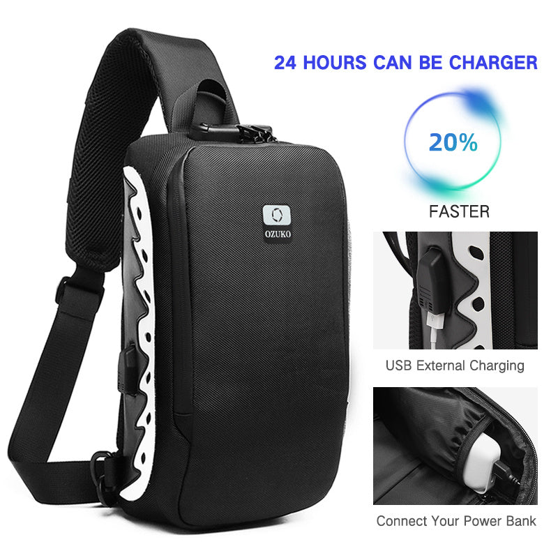 Your Daily Tech Companion: USB Shoulder Bag