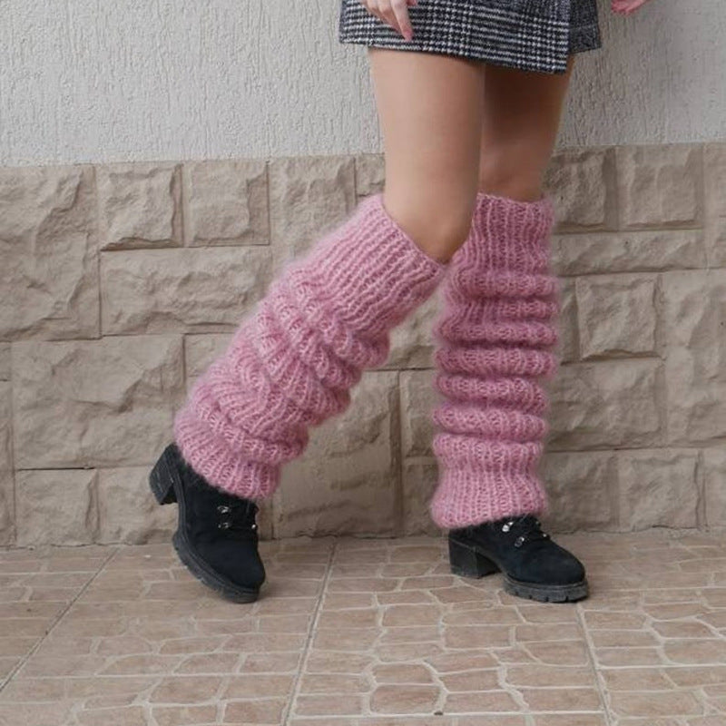 Chic & Comfy: Thick Mohair Socks for Cold Days
