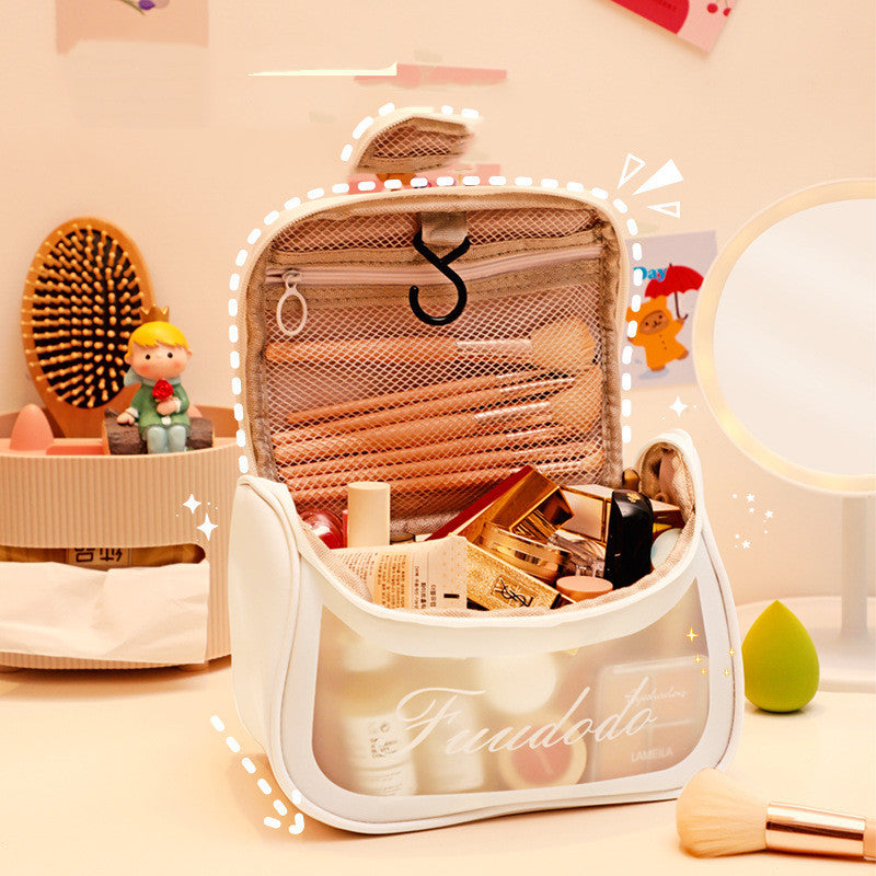 Effortless Routine: Multi-Function Waterproof Cosmetic Bag for Travel