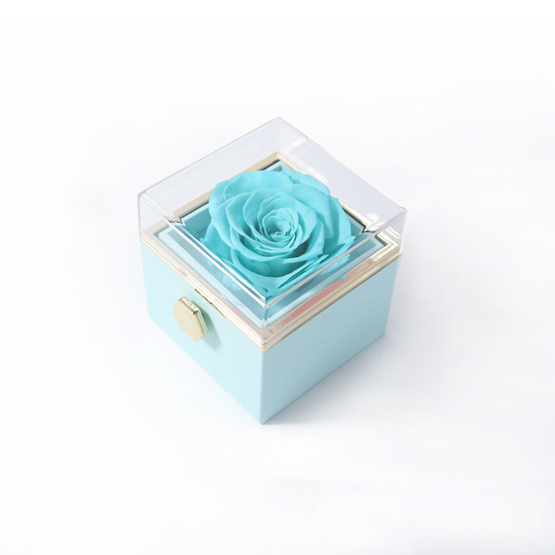 Clear Acrylic Ring Box — Make Your Proposal Habit of Meaning
