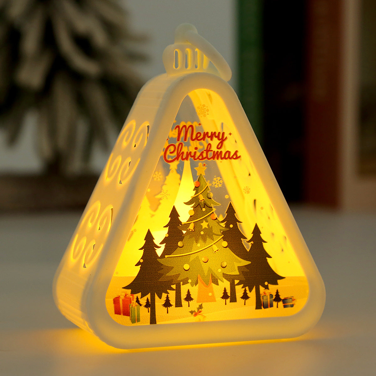 Warm Vintage Lights for a Magical Christmas Ambiance