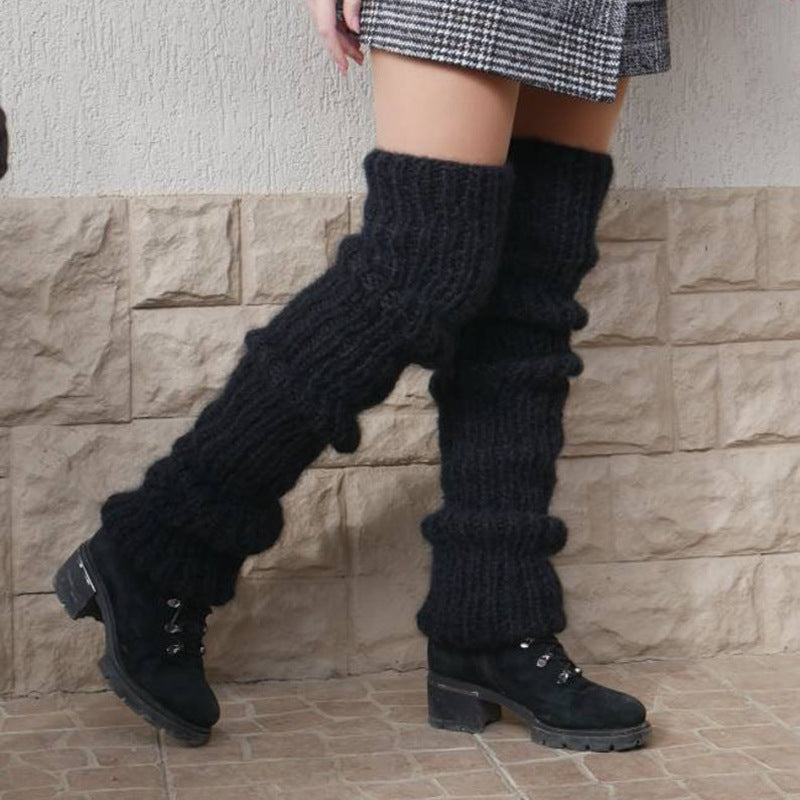 Chic & Comfy: Thick Mohair Socks for Cold Days