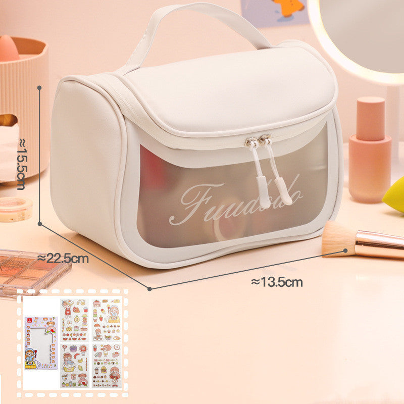 Effortless Routine: Multi-Function Waterproof Cosmetic Bag for Travel