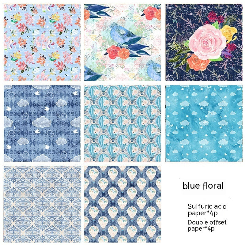 Vintage Botanical & Music Washi Stickers for Creative Habit Journals