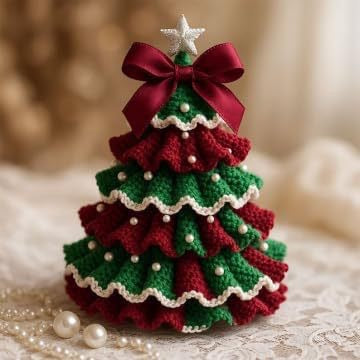 Handmade Holiday Magic: DIY Crochet Christmas Tree Decor