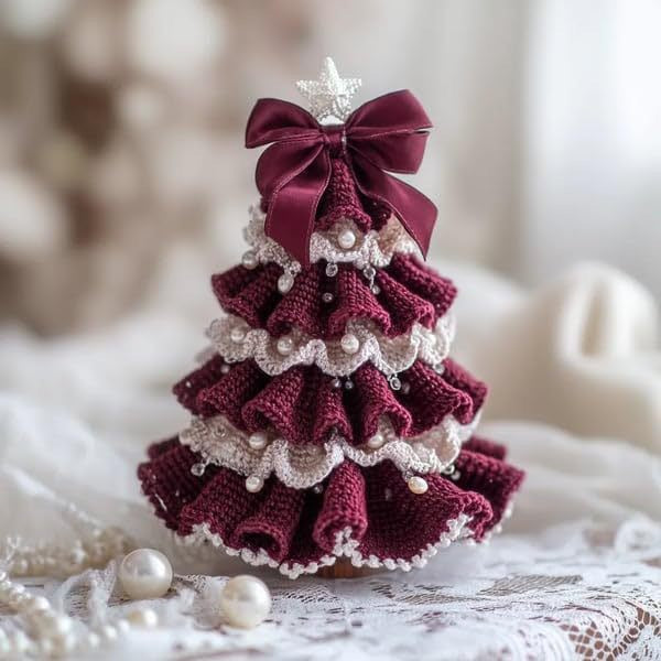 Handmade Holiday Magic: DIY Crochet Christmas Tree Decor