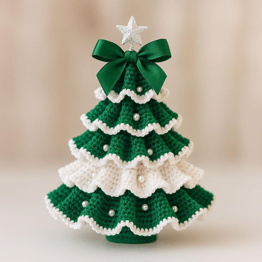 Handmade Holiday Magic: DIY Crochet Christmas Tree Decor