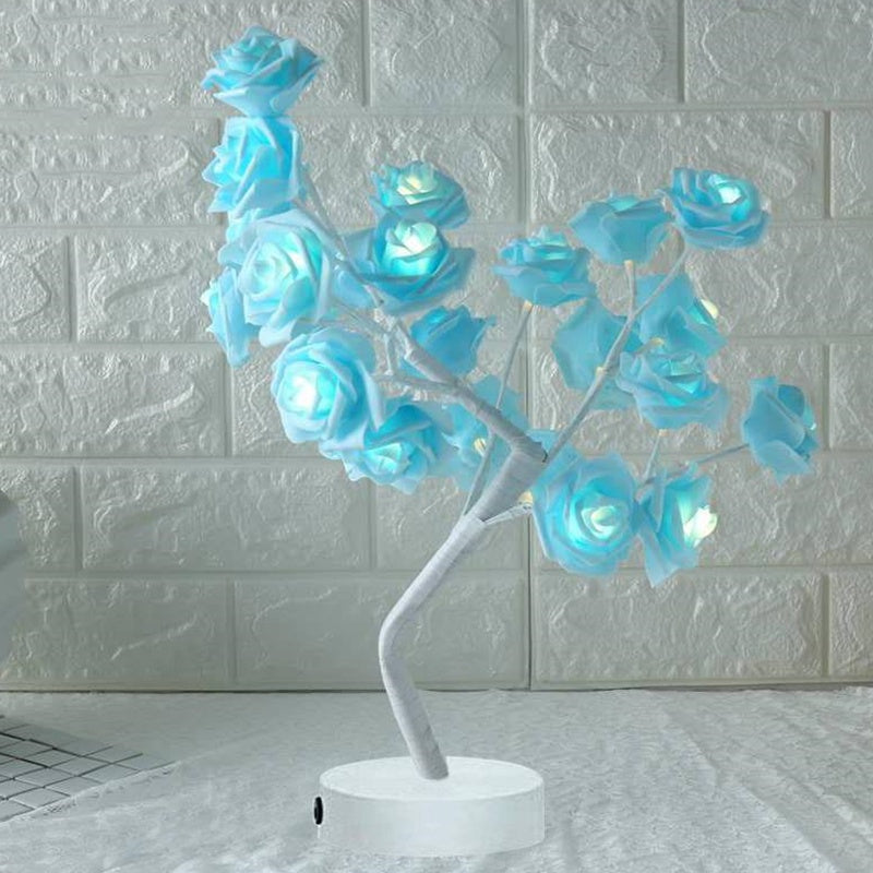 Bloom & Glow: Rose Lamp for Peaceful Daily Habits