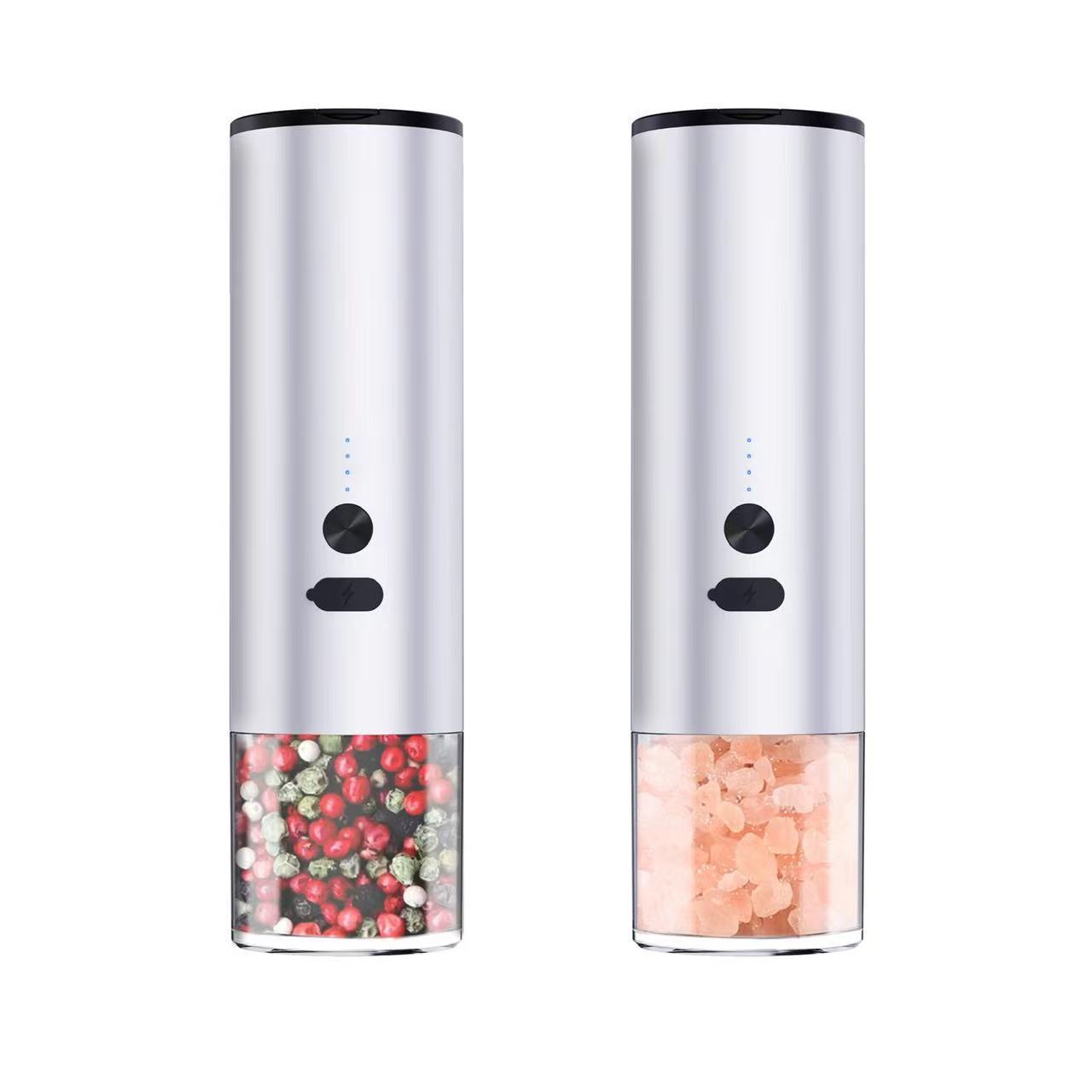 Effortless Electric Salt & Pepper Grinders — Your Daily Seasoning Ritual