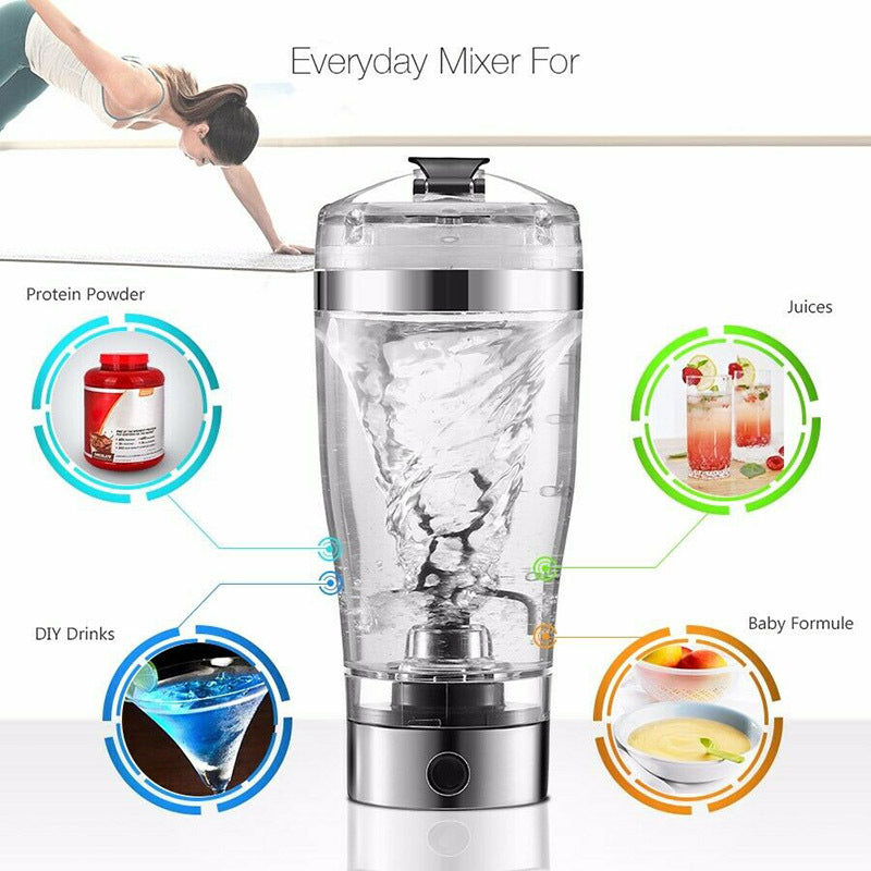Rechargeable Electric Protein Shaker – Build Your Healthy Routine