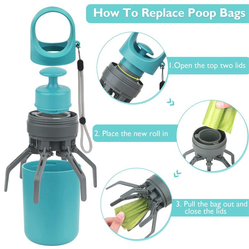 Clean Routine: Compact Dog Pooper Scooper for Good Habits