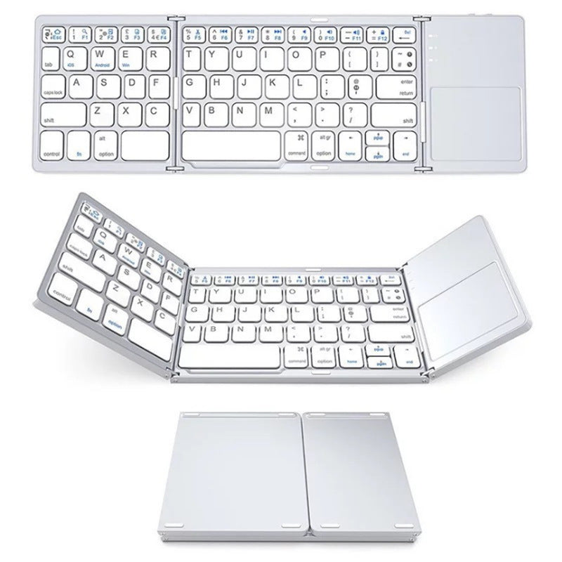 Fold & Type Anywhere — Your Portable Keyboard Companion