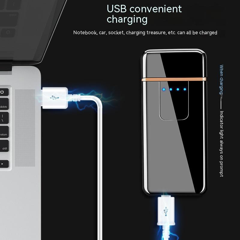 Smart Ignition On-The-Go: USB Rechargeable Touch Lighter