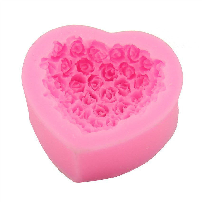 Love in Every Candle: Rose Silicone Mould for DIYs