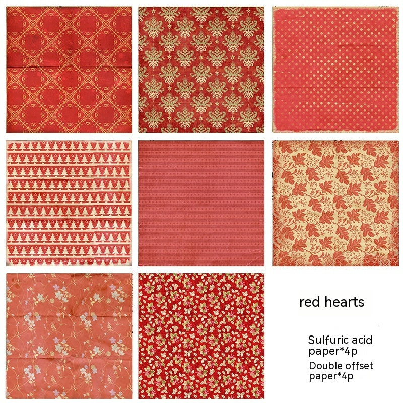 Vintage Botanical & Music Washi Stickers for Creative Habit Journals