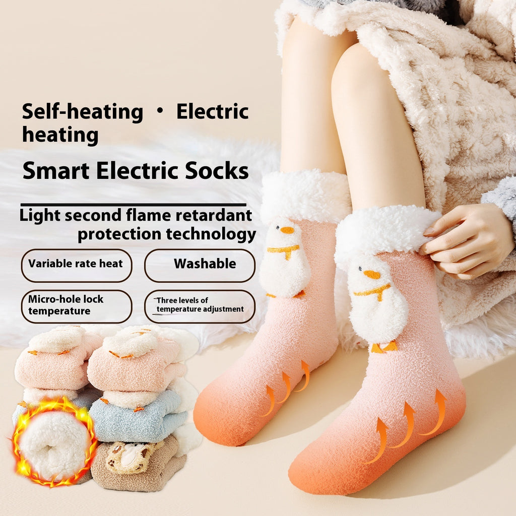 Never Freeze Feet Again — Cozy Electric Winter Socks