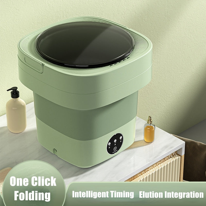 Mini Foldable Washer: Perfect for Delicates & Travel