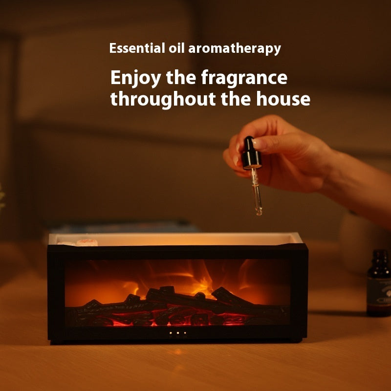 Breathe & Glow: Flame Aromatherapy Diffuser for Calm Habits