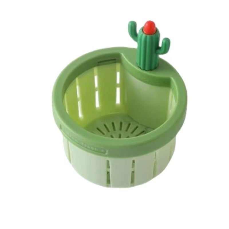 Cactus Charm That Keeps Your Sink Clean and Cute